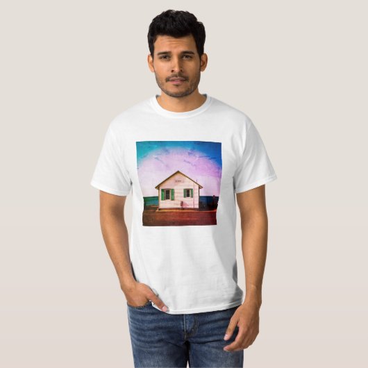 Cosmos Hütte Grafik-T - Shirt mit Logo (Vorne ganz)