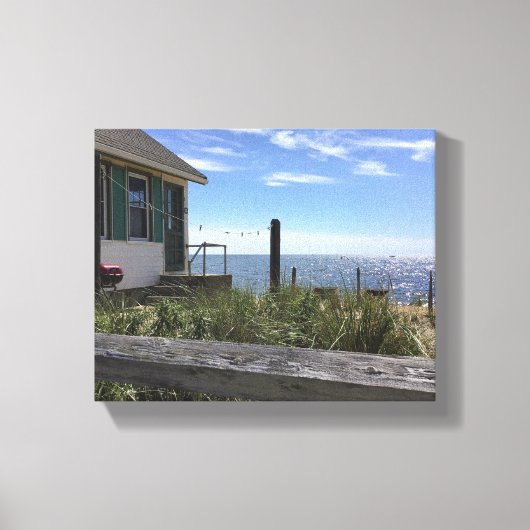 Cosmos Hütte Stretched Canvas Print Leinwanddruck (Vorderseite)