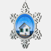 Cosmos Hütte Zinnhalter Gerahmte Ornamente (Rechts)