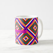 Cosmos-infinite Personalized Mug - Blue/Magenta Kaffeetasse (VorderseiteRechts)