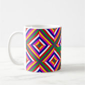Cosmos-infinite Personalized Mug - Purple/Green Kaffeetasse (Links)