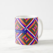 Cosmos-infinite Personalized Mug - White/Blue Kaffeetasse (VorderseiteRechts)