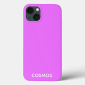 Cosmos lila Farbname Case-Mate iPhone Gehäuse Hülle (Rückseite)