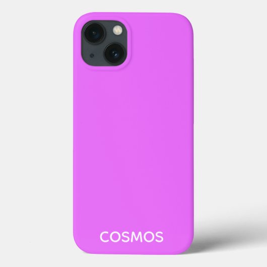 Cosmos lila Farbname Case-Mate iPhone Gehäuse Hülle (Rückseite)