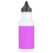 Cosmos lila Farbname Edelstahlflasche (Links)