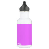 Cosmos lila Farbname Edelstahlflasche (Rechts)