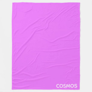 Cosmos lila Farbname Fleecedecke