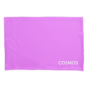 Cosmos lila Farbname Kissenbezug