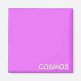 Cosmos lila Farbname Magnet