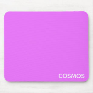 Cosmos lila Farbname Mousepad