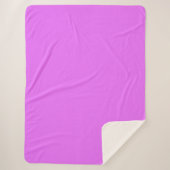 Cosmos lila Farbname Sherpadecke (Vorderseite)