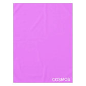 Cosmos lila Farbname Tischdecke (Vorderseite)