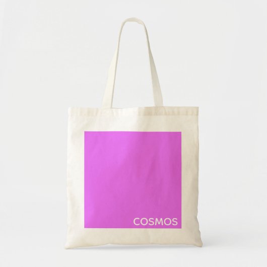 Cosmos lila Farbname Tragetasche (Vorne)