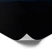 Cosmos Luxus-Weltraum-Editorial-Grafik Poster (Ecke)