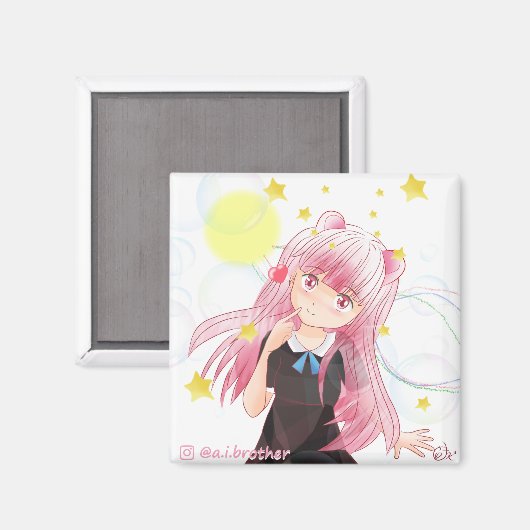 Cosmos Magnet マグネット (Vorderseite/Rückseite)