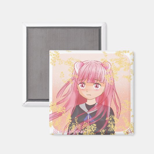 Cosmos Memorial Magnet (Vorderseite/Rückseite)