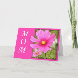 Cosmos Mother's Day Card (Großdruck) Karte
