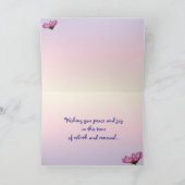 Cosmos Oster Feiertagskarte (Innenseite)