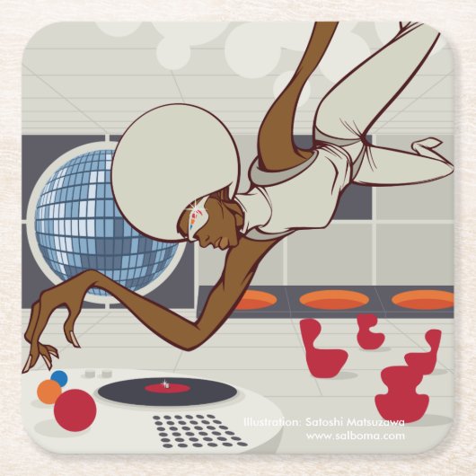 Cosmos Rechteckiger Pappuntersetzer (Vorderseite)