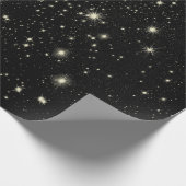 Cosmos Space Stars Sky | Geschenkpapier (Ecke)