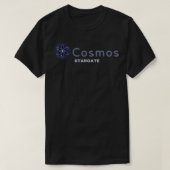 Cosmos Stargate ATOM Crypto Geschenk Kryptowährung T-Shirt (Design vorne)