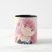 Cosmos-Tasse (Schwarzes Inneres) Tasse (Zentrum)