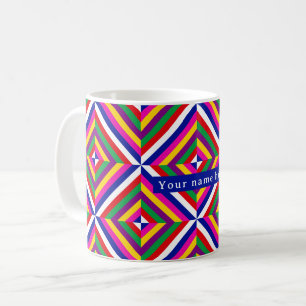 Cosmos-unendliche Personalisierte Tasse - Weiß/Bla