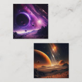 Cosmos Visitenkarte (Vorne/Hinten)