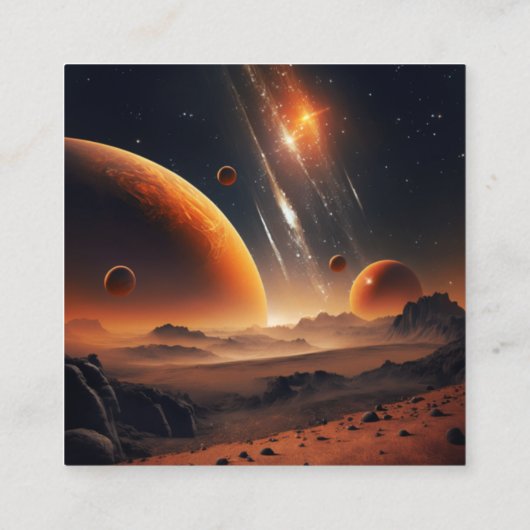 Cosmos Visitenkarte (Rückseite)