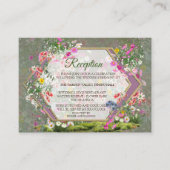 Cosmos Wilderness Wild-Blume Begleitkarte (Vorderseite)