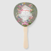 Cosmos Wilderness Wild-Blume Fächer (Vorderseite)