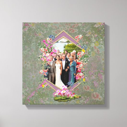 Cosmos Wilderness Wild-Blume Leinwanddruck (Vorderseite)