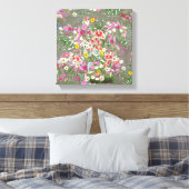 Cosmos Wilderness Wild-Blume Leinwanddruck (Insitu (Schlafzimmer))