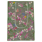 Cosmos Wilderness Wild-Blume Mittlere Geschenktüte (Rückseite)