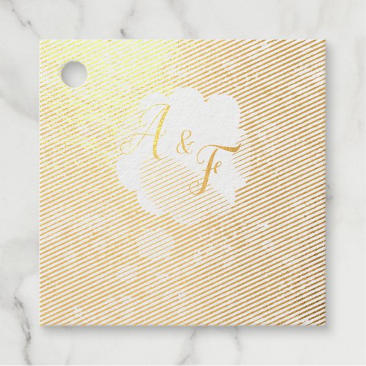 Cosmos Wilderness Wild Blume Napkins Foil Geschenk Geschenkanhänger (Vorderseite)