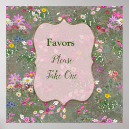 Cosmos Wilderness Wild-Blume Poster