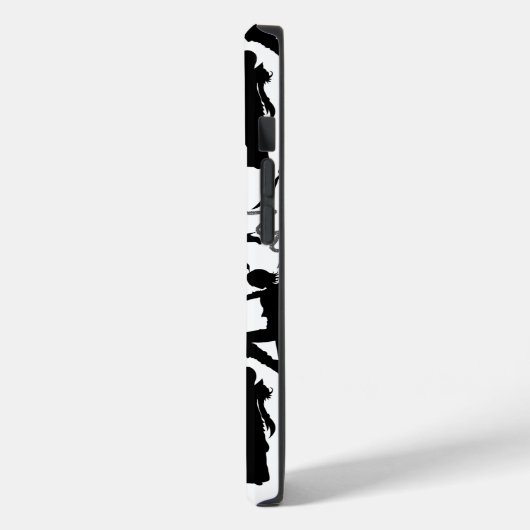 Cosplay Anime action pattern.w Kein BG Case-Mate iPhone Hülle (Rückseite / Links)