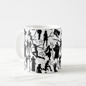 Cosplay Anime action pattern.w Kein BG Kaffeetasse (Vorderseite Links)
