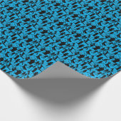 Cosplay Anime action pattern.w L Blue BG Geschenkpapier (Ecke)