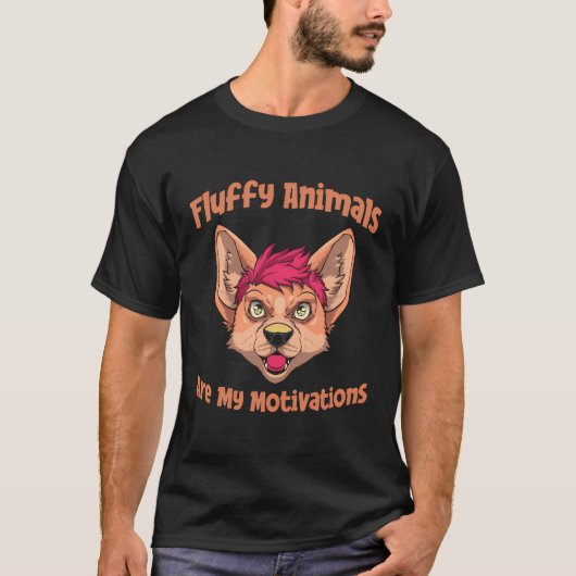 Cosplay Cool - Fursona Furries Furry Fandom T-Shirt (Vorderseite)