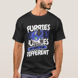 Cosplay Furries Fursona Furry Fandom T-Shirt