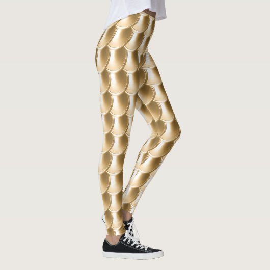 Cosplay-Leggings für Golddrachen Leggings (Rechts)