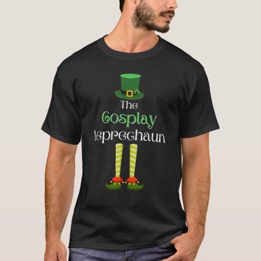 Cosplay Leprechaun Matching Family Group St. Patri T-Shirt (Vorderseite)