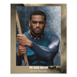 Cosplay-Schauspieler-Headshots | Name des Zeichens Fotodruck