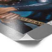 Cosplay-Schauspieler-Headshots | Name des Zeichens Fotodruck (Ecke)