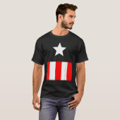 Cosplay Vintag amerikanische Flagge T-Shirt (Vorne ganz)