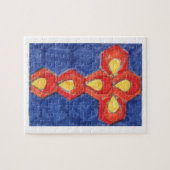 Coss Motif Jigsaw Puzzle (Horizontal)