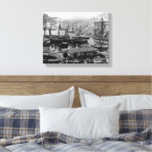 Cossack Bay, Krim, c.1855 Leinwanddruck (Insitu (Schlafzimmer))