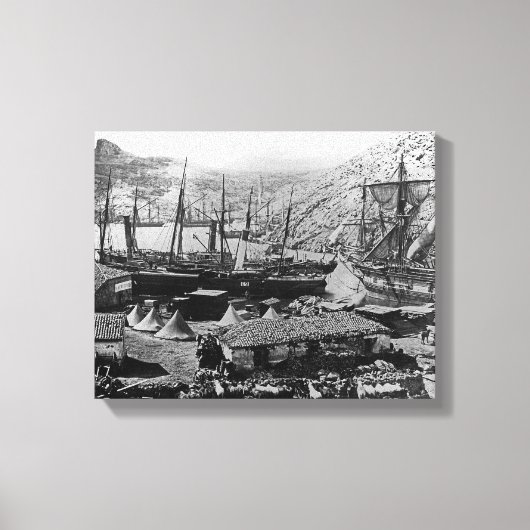 Cossack Bay, Krim, c.1855 Leinwanddruck (Vorderseite)
