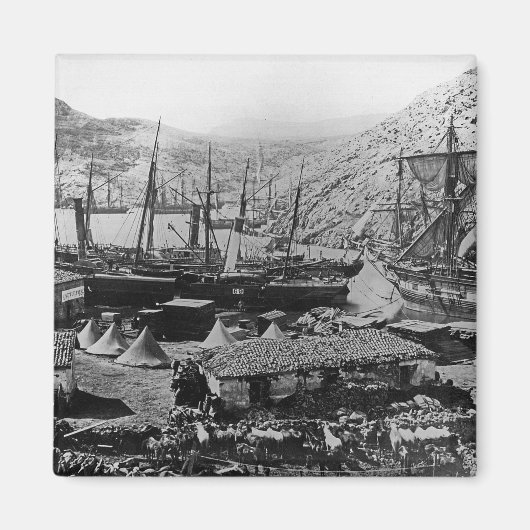 Cossack Bay, Krim, c.1855 Magnet (Vorne)